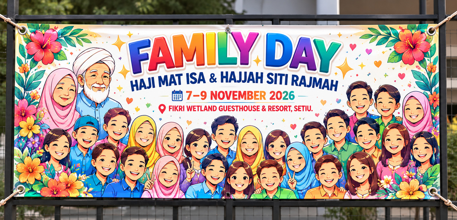 Colourful Family Day