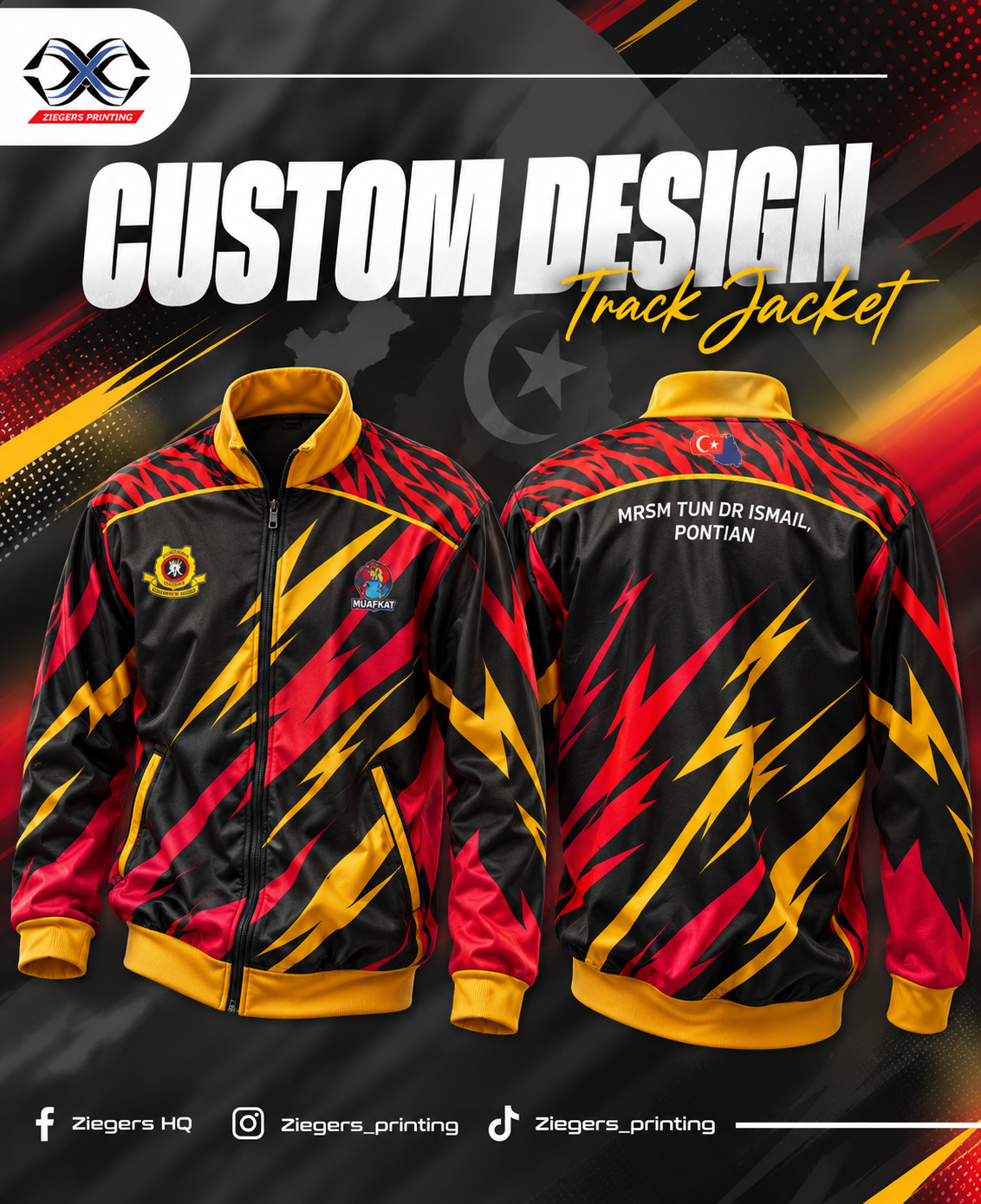 Jacket MRSM Tun Dr Ismail Pontian photo 3