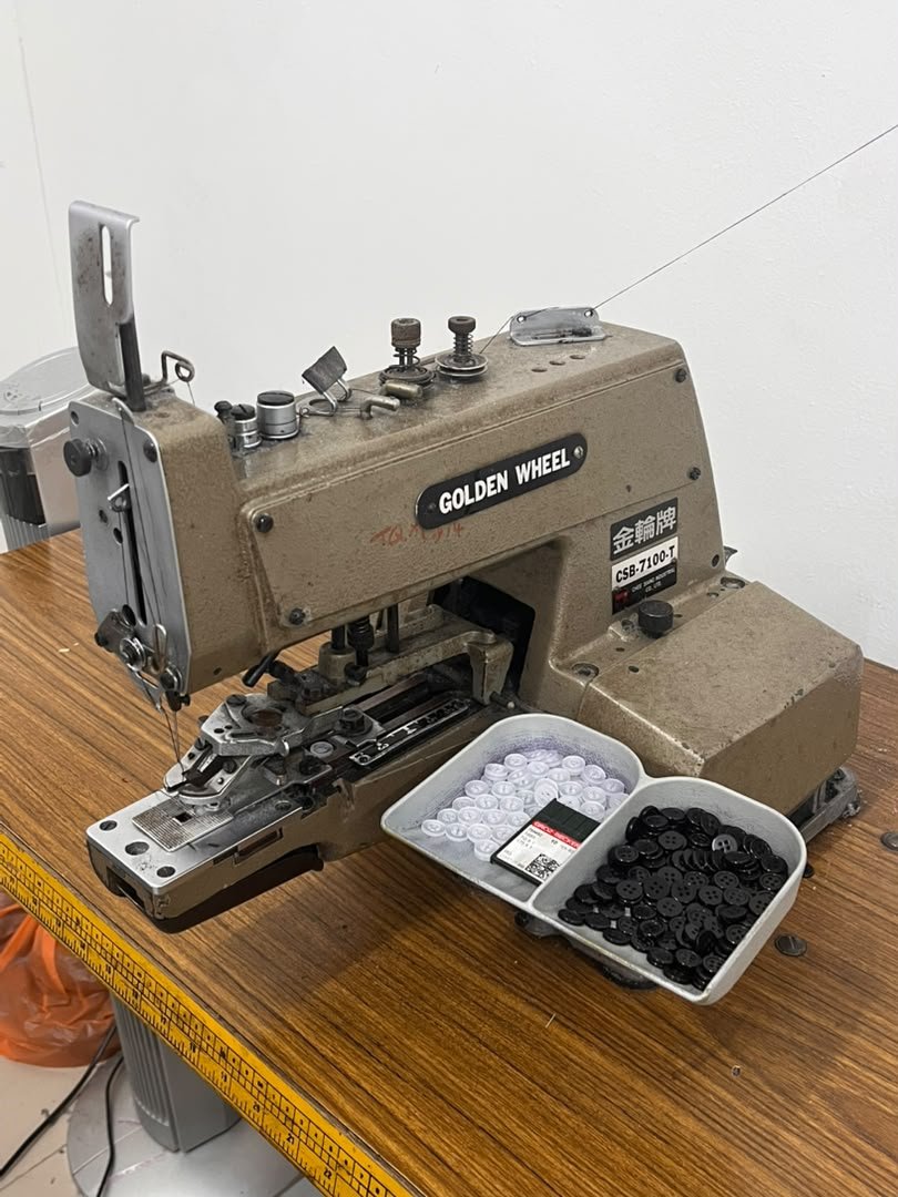 Button Sewing Machine – Golden Wheel CSB-7100-T